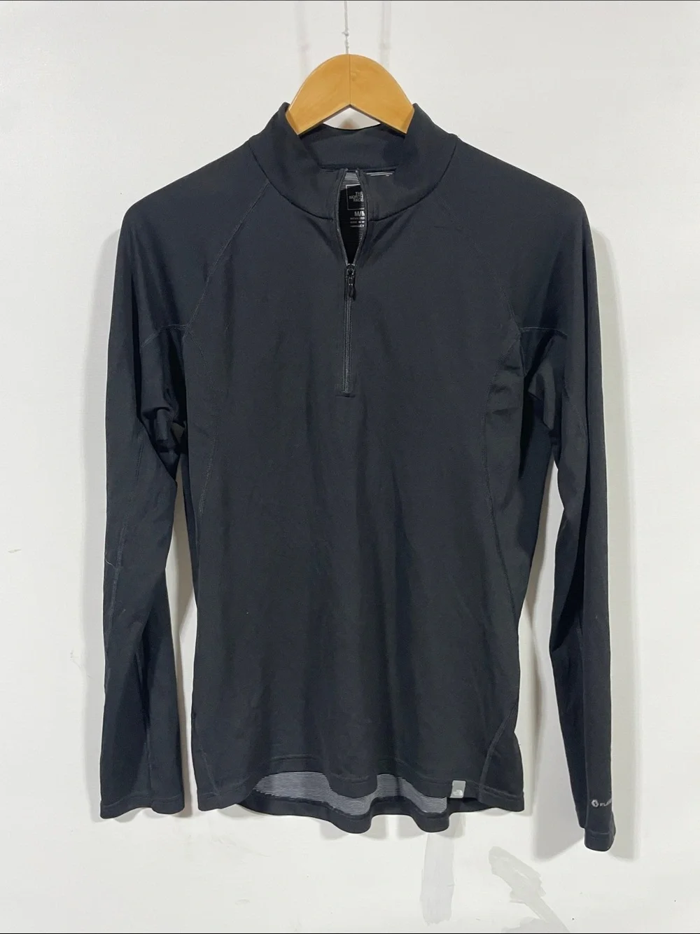 The North Face Black and White Striped Men's Shirt